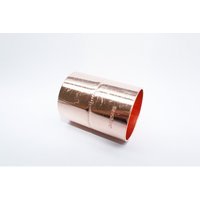 JW Copper Endfeed Straight Coupling 42mm