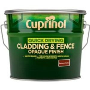Cuprinol Quick Drying Cladding & Fence Opaque Finish Autumn Cedar 10L