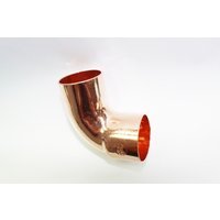 JW Copper Endfeed Street Elbow 35mm