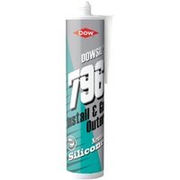 Dow Corning 310ml 796 Silicone Upvc Sealant Brilliant White