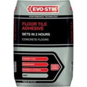 Evo-stik Tile A Floor Adhesive for Stone & Porcelain 10kg