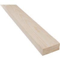 22mm x 50mm x 2.4m Whitewood Planed Timber Standard