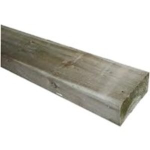 Green Treated Timber Sleeper 125mm x 250mm x 2400mm