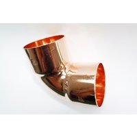 JW Copper Endfeed Elbow 90 Degree 54mm