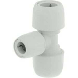 Hep2O branch reduced tee 90° white 22x22x15mm