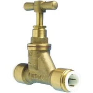 JG Speedfit brass stop valve 15mm