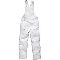 4Trade Painters Bib & Brace White Size XXL