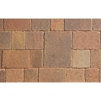 Marshalls Drivesett Tegula Original Hazelnut Block Paving Pack 160mm x 160mm x 50mm