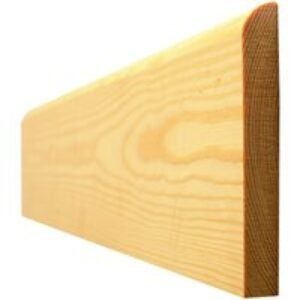Skirting Board Timber Bullnosed Standard 19mm x 75mm - Finished Size 14.5mm x 69mm