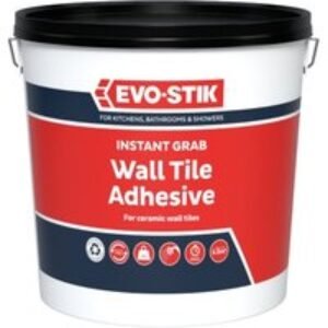 Evo-Stick 30812628 Instant Grab Wall Tile Adhesive 5L Natural