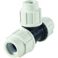 Plasson 50mm x 32mm x 50mm Reducing Tee 7340