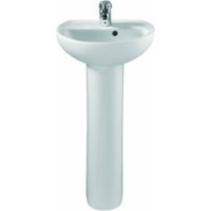 Twyford Alcona Handrinse Washbasin 1 Tap 400mm x 330mm AR4811WH