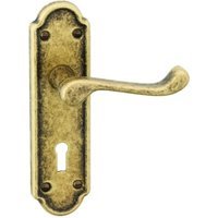 Ashworth Antique Bronze Lock Furniture 100-455-AB Lk