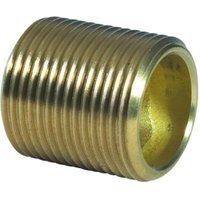 Centre Compression Brass Barrel Nipple 1/8in