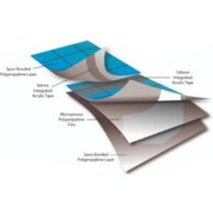 Easytrim Maxi Integrate 132 GSM Breather Membranes Felt 50m x 1m