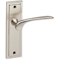 Urfic Como Lever Latch Door Handle Satin Nickel