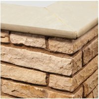 Natural Paving Accessories Golden Fossil 600 x 150 Coping – Pack of 100