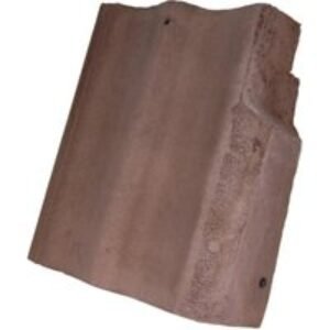 Redland Grovebury Right Hand Cloaked Verge Tudor Brown Roofing Tile