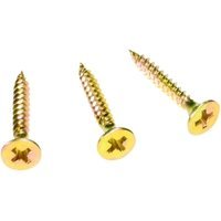 4TRADE Screws Drywall 3.5 x 50mm Zinc and Yellow Passivated (Box of 500)
