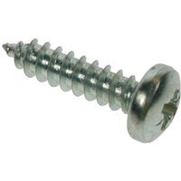 4TRADE 8g x 1 1/2in Screw Pan Head Self Tap Qty 50