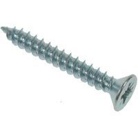 4TRADE 10g x 1 1/4in Screw Pzi Csk Zinc Plated Qty 200