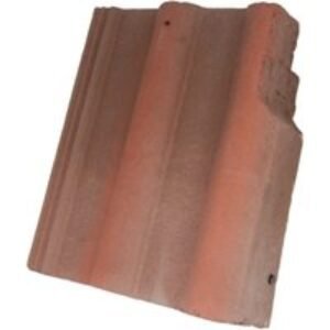 Redland Double Roman Right Hand Cloaked Verge Breckland Brown Roofing Tile