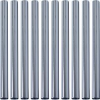 4Trade Radiator Pipe Cover Set Chrome (Pack of 10)