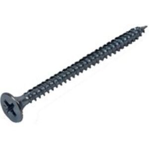 4TRADE 25mm Drywall Screw Self Drill Bright Zinc Plated Qty 1000