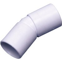 Wavin Osma Overflow solvent bend 25° 21.5mm white
