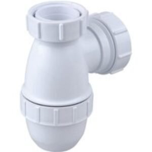 Wavin Osma Waste bottle trap 38mm seal 32mm white