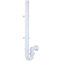 Wavin Osma Waste washing machine trap kit 75mm seal 40mm white