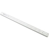 Twinslot Upright 1220mm White Antibacterial Coated