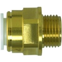JG Speedfit brass male coupler 22mm 3/4inch bsp