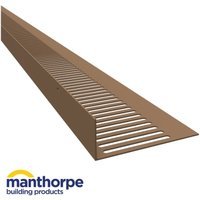 Manthorpe Brown Flat RoVentilator 25mm G827BR