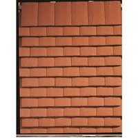 Plain Roofing Tile and Half Terra Red 2451101111