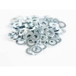 4TRADE Washer M8 x 21 x 1.6mm Heavy Bright Zinc Plated Form C WSCDS08 081 10PC
