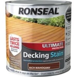 Ronseal Ultimate Protection 2.5L Decking Stain - Mahogany