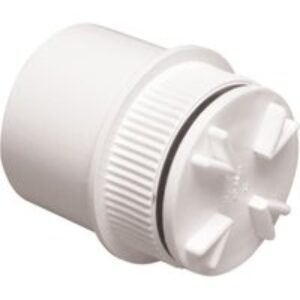Wavin OsmaWeld access plug 50mm white