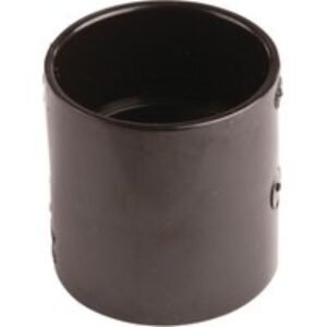 Wavin OsmaWeld double socket 40mm black
