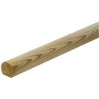 Treated Softwood Round Rail 54mm x 2200mm