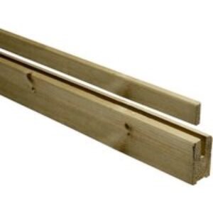 Glass Panel Carrying Rail 40 x 68 x 2400mm