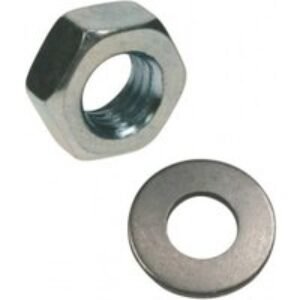 Rawlplug M8 Rawl Nuts & Washers Zinc Plated Qty 100