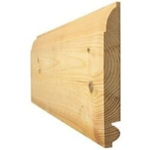 Skirting Torus/Ovolo Standard Patt 162S 25mm x 150mm (Fin Size 20mm x 144mm)