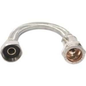 22mm Compression Valve x 3/4inCH Tap Connector x 50cm