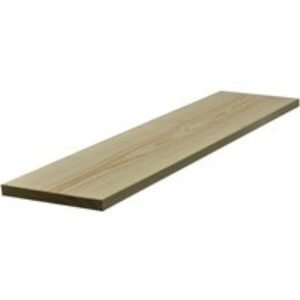 25mm x 225mm Redwood Planed Square Edge 5TH Finished Size 20.5mm x 219mm