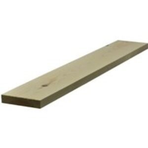 32mm x 138mm Redwood Planed Square Edge 5TH Finished Size 27mm x 130mm