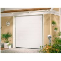 Garador Linear Premium White Sand Garage Door 1981mm x 2439mm