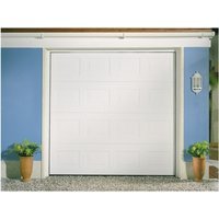 Garador Georgian Grain White Garage Door 1981mm x 2134mm