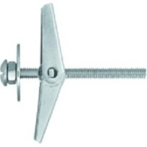 Rawlplug 80mm x 14mm Metal Spring Toggle + Screw Qty 6