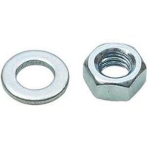 Rawlplug M6 Rawl Nuts & Washers M6 Zinc Plated Qty 20